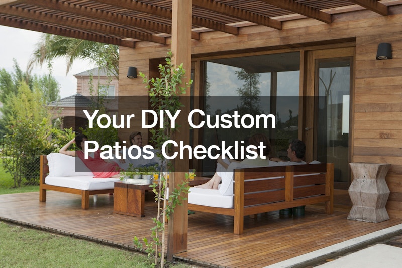 Your DIY Custom Patios Checklist
